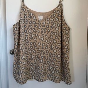 A New Day Cheetah Tank Top